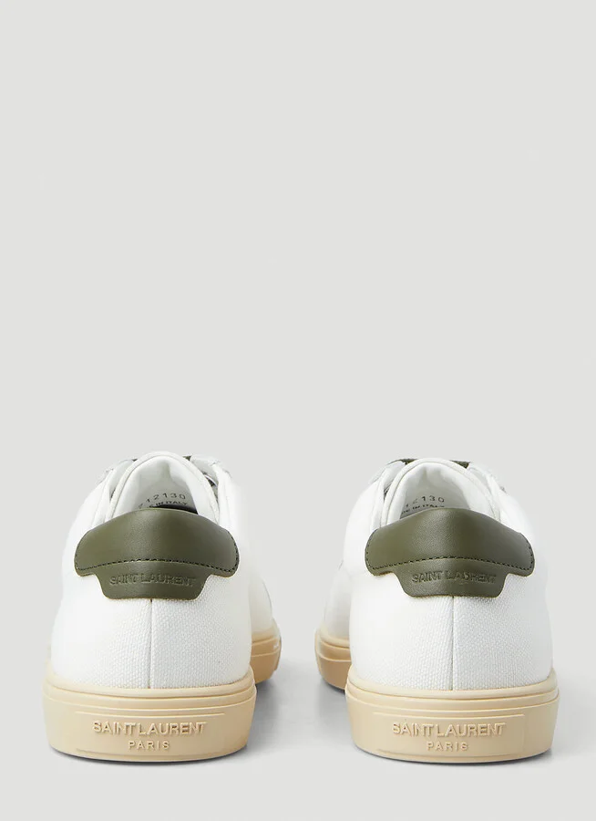 Saint Laurent Andy Low Top Sneakers - Woman Sneakers White Eu - 37 - Image 4