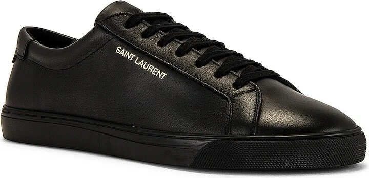 Saint Laurent Andy Sneaker in Black - Image 2