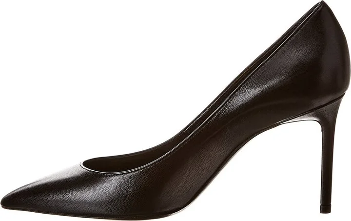 Saint Laurent Anja 90 Leather Pump - Image 2
