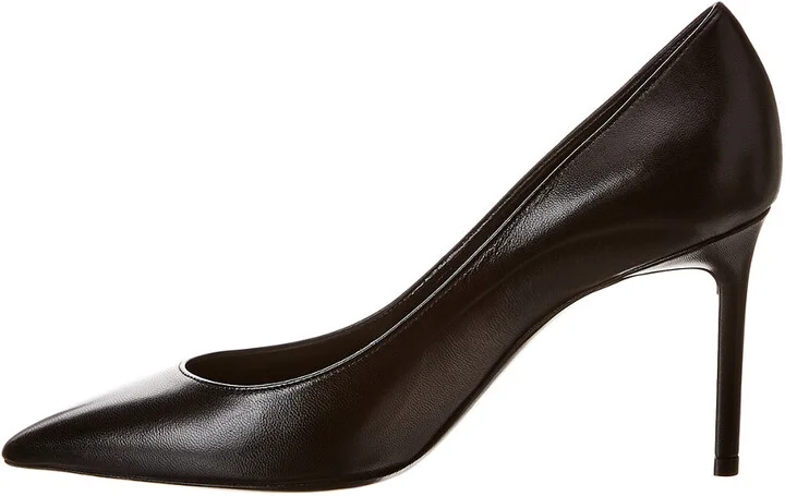 Saint Laurent Anja 90 Leather Pump - Image 2