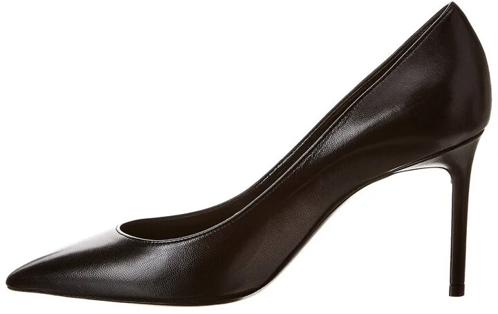 Saint Laurent Anja 90 Leather Pump - Image 2