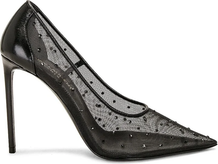 Saint Laurent Anja Pump in Black