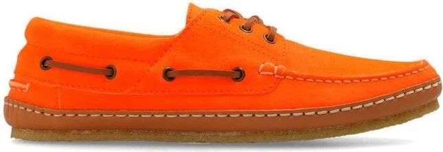 Saint Laurent Ashe Round Toe Boat Shoes