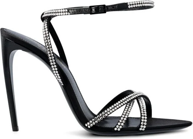 Saint Laurent Ava Open Toe Sandals