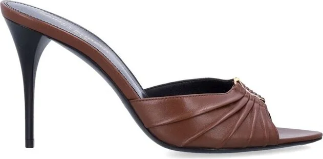 Saint Laurent Babylon Open Toe Mules