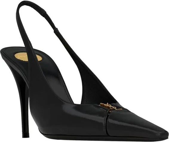 Saint Laurent Babylone 90 Pump Shoes - Image 2