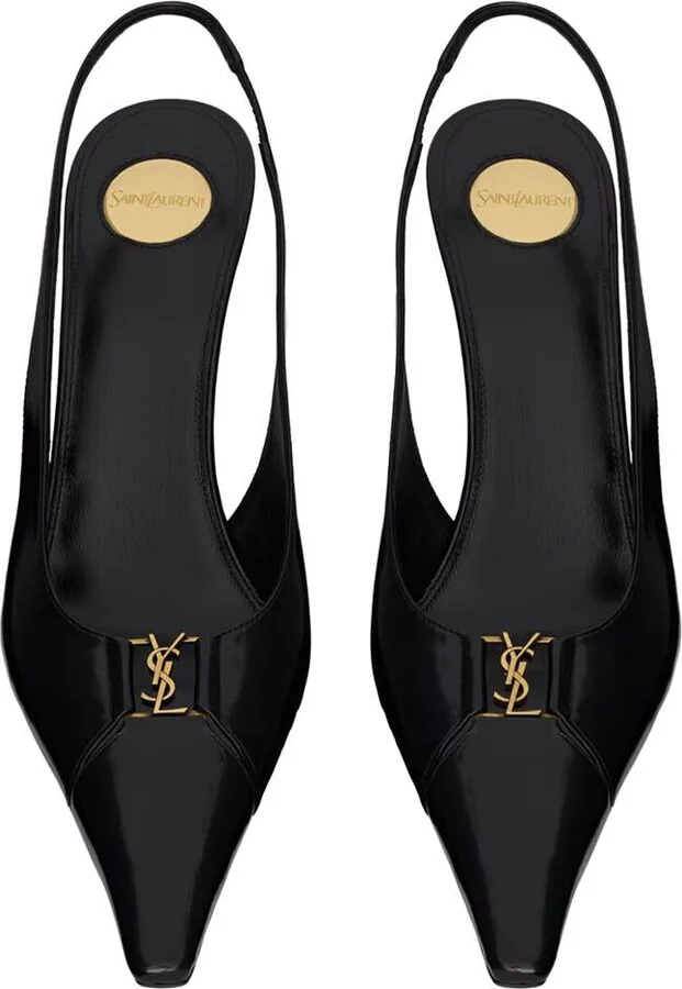 Saint Laurent Babylone 90 Pump Shoes - Image 3