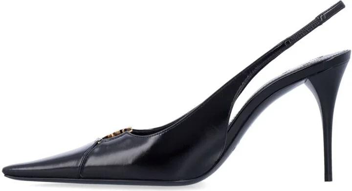 Saint Laurent Babylone Breteuil Slingback Pumps - Image 3