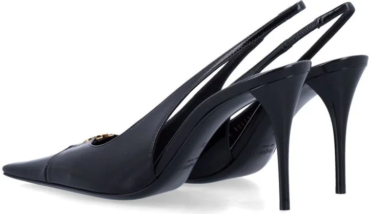 Saint Laurent Babylone Breteuil Slingback Pumps - Image 4