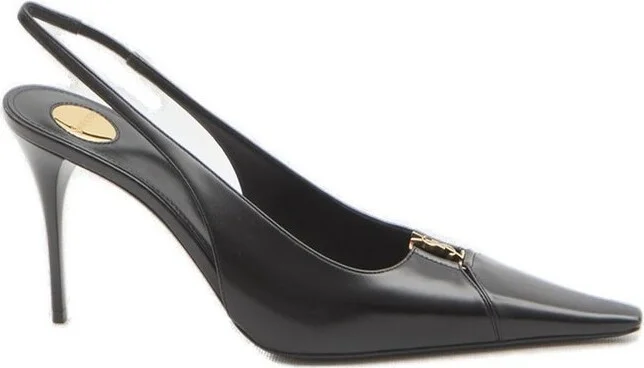 Saint Laurent Babylone Breteuil Slingback Pumps
