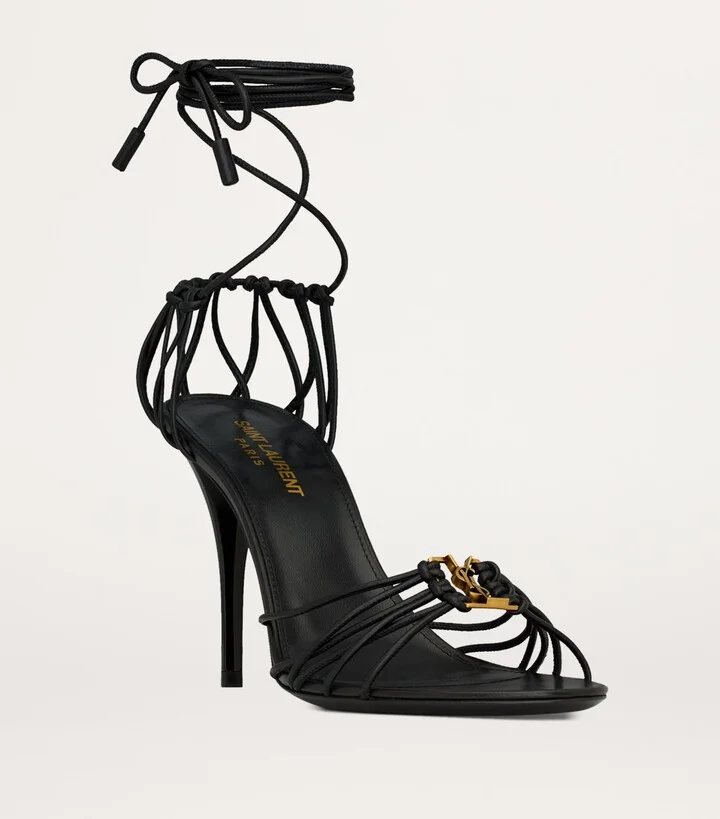Saint Laurent Babylone Heeled Sandals 90 - Image 2