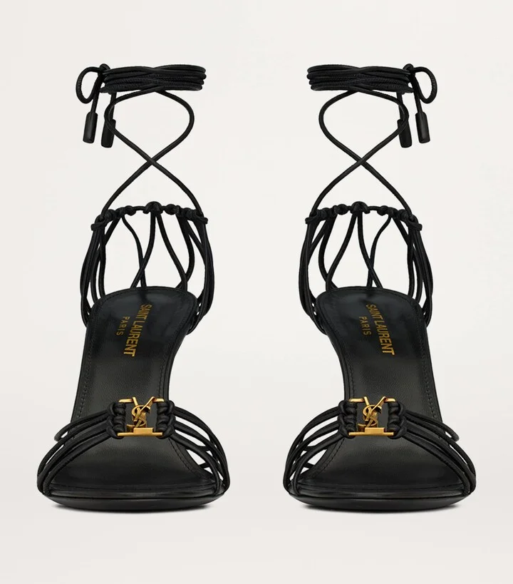 Saint Laurent Babylone Heeled Sandals 90 - Image 3