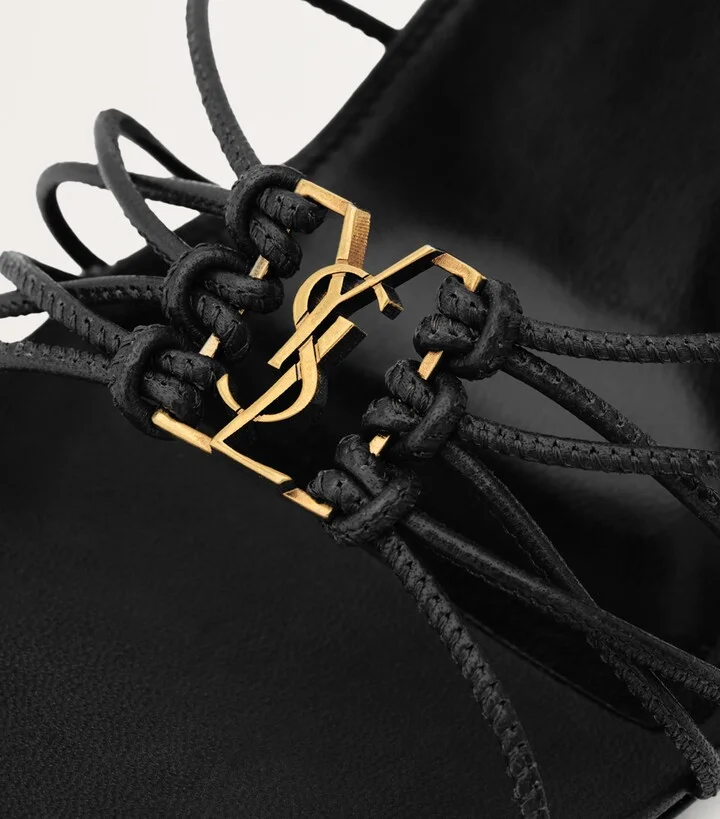Saint Laurent Babylone Heeled Sandals 90 - Image 4