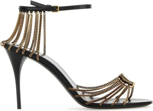 Saint Laurent Babylone Open Toe Sandals