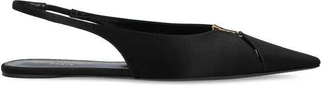 Saint Laurent Babylone Slingback Flats