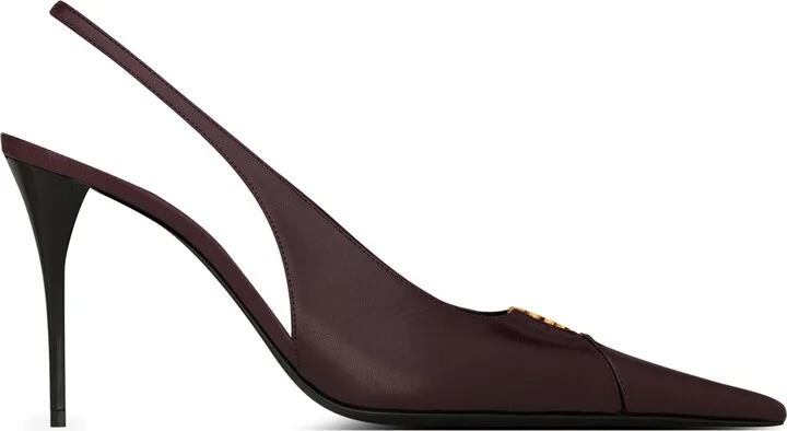 Saint Laurent Babylone Slingback Pumps 90