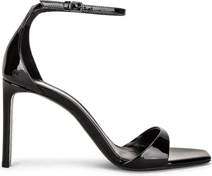 Saint Laurent Bea Sandals in Black