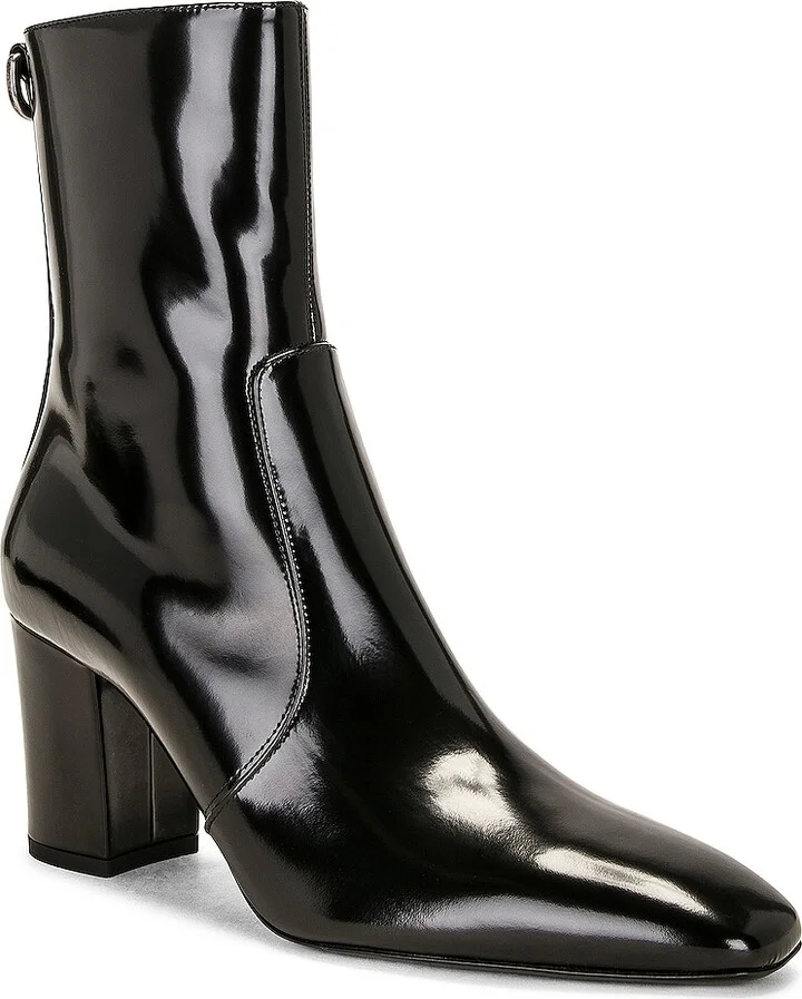 Saint Laurent Betty Bootie in Black - Image 2