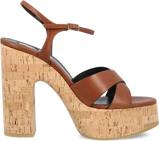 Saint Laurent Bianca Platform Sandals