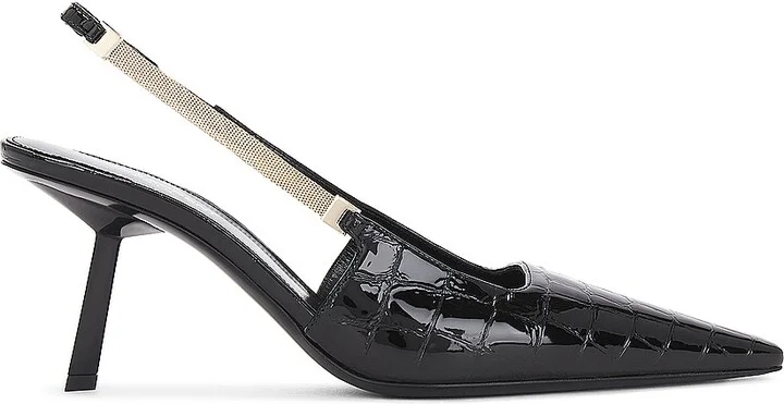 Saint Laurent Blake Slingback Pump in Black