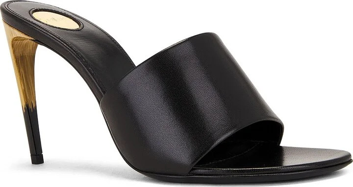Saint Laurent Bridget Sandal in Black - Image 2