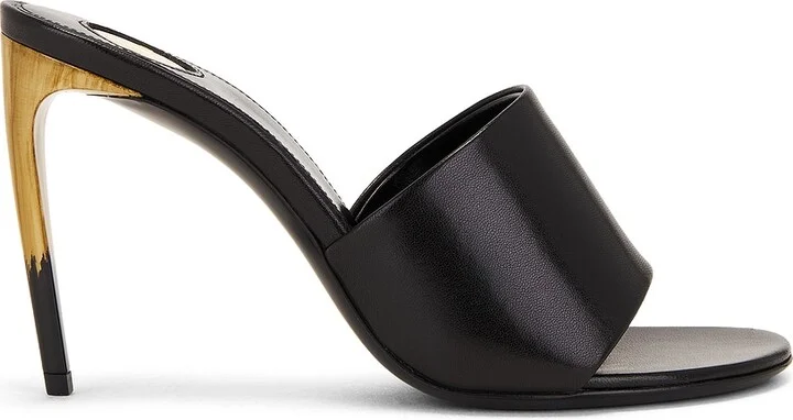 Saint Laurent Bridget Sandal in Black