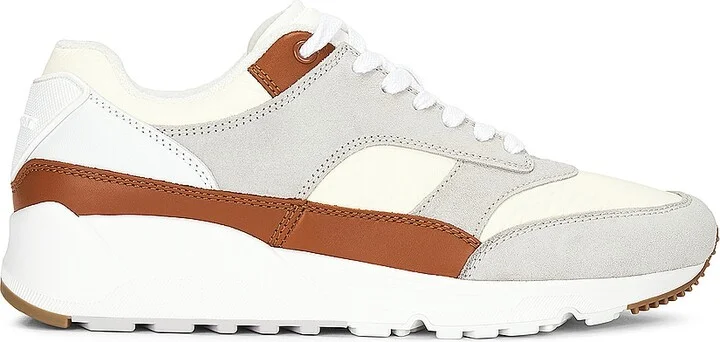 Saint Laurent Bump Low Top Sneaker in White