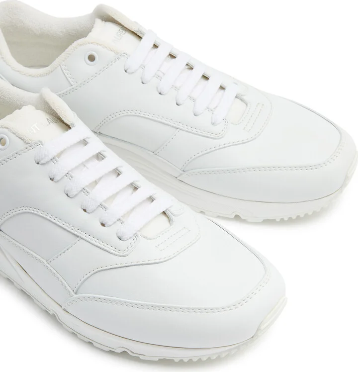 Saint Laurent Bump Panelled Leather Sneakers - Image 3