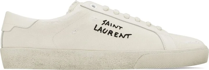Saint Laurent Canvas Court Classic Sl/06 Sneakers