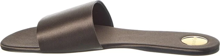 Saint Laurent Carlyle Satin Sandal - Image 2