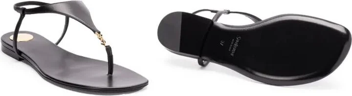 Saint Laurent Cassandra Sandals - Image 4