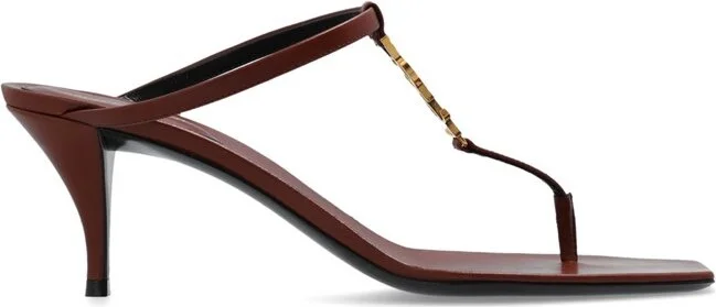 Saint Laurent Cassandra Thong Sandals