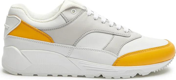 Saint Laurent Cin 15 Panelled Leather Sneakers