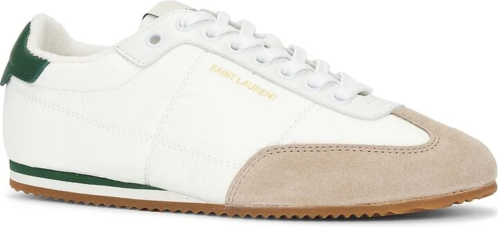 Saint Laurent Circle Sneaker in White - Image 2