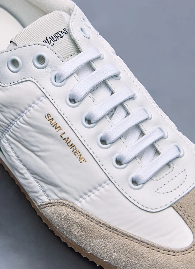 Saint Laurent Circle Sneakers - Woman Sneakers White Eu - 39 - Image 2