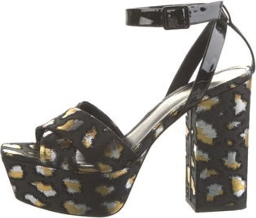 Animal Print, Black, Gold