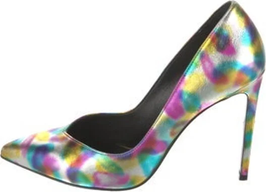 Metallic, Pattern Prints, Silver