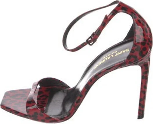 Animal Print, Red