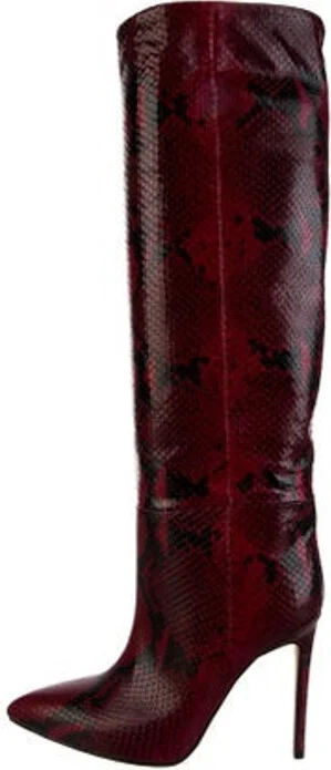 Animal Print, Burgundy