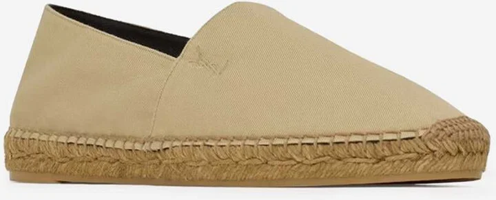 Saint Laurent Cotton Gabardine Espadrilles - Image 2