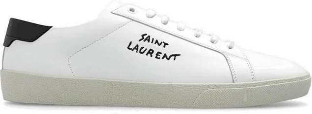 Saint Laurent Court Classic SL/06 Distressed Sneakers