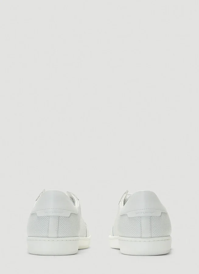 Saint Laurent Court Classic Sl/10 Sneakers - Man Sneakers White Eu - 40 - Image 4