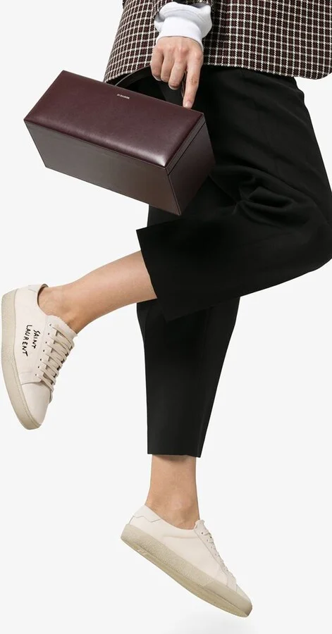 Saint Laurent Court Sl/06 Canvas Sneakers - Image 5