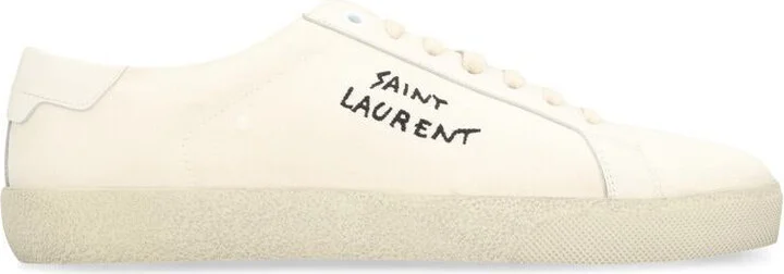 Saint Laurent Court Sl/06 Fabric Low-Top Sneakers