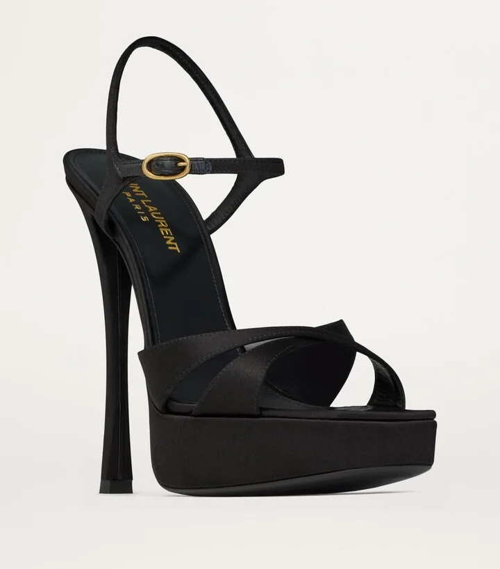 Saint Laurent Debbie Platform Sandals 110 - Image 2