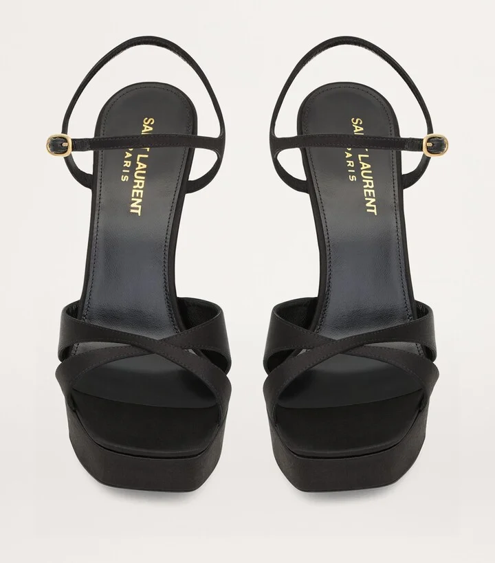 Saint Laurent Debbie Platform Sandals 110 - Image 3