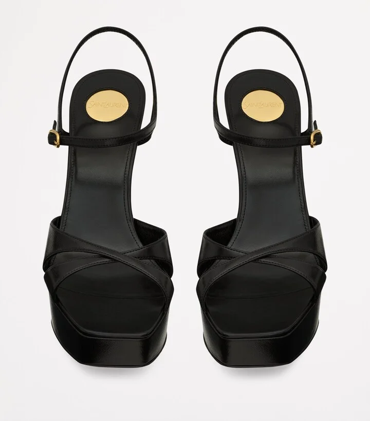 Saint Laurent Debbie Platform Sandals 85 - Image 2