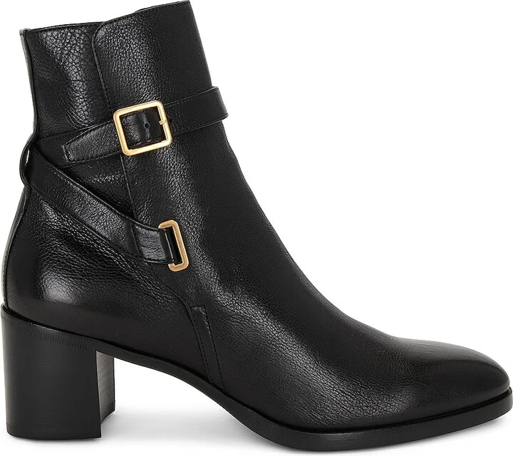 Saint Laurent Dorian Bootie in Black