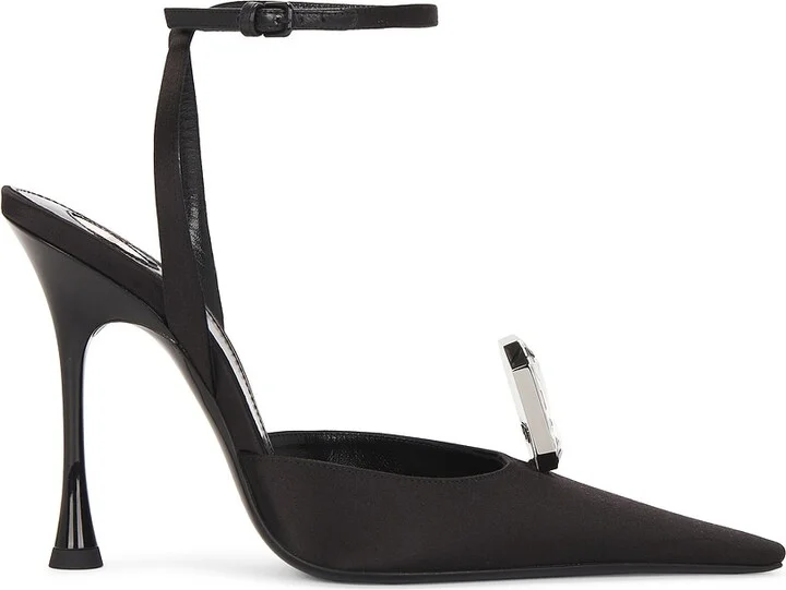 Saint Laurent Doville Pump in Black