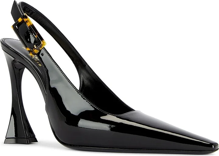 Saint Laurent Dune Slingback Pump in Black - Image 2